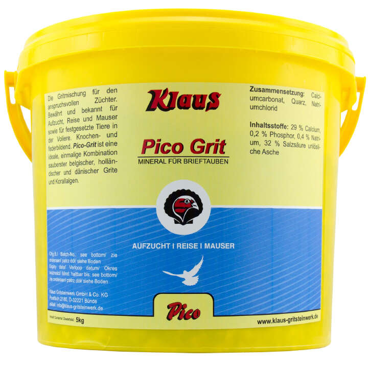 Klaus Minaralfutter Pico Grit  für Brieftauben